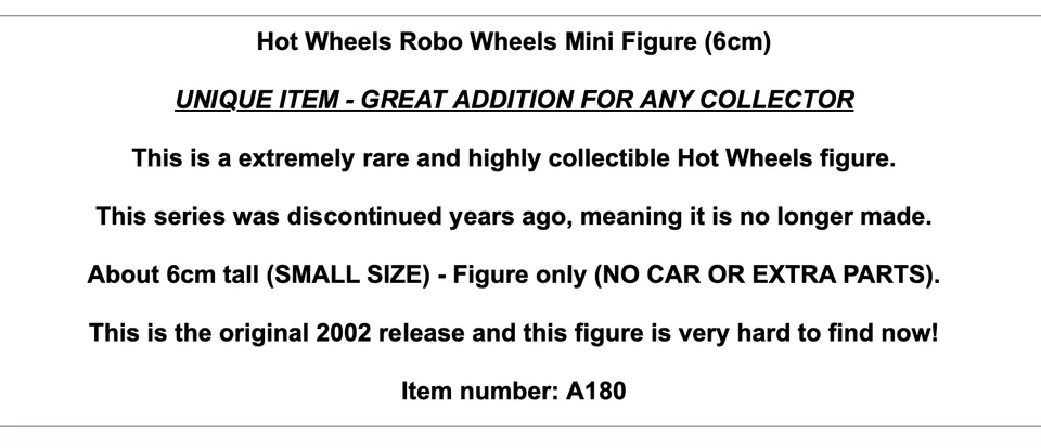 Hot Wheels VERY RARE Vintage Mini Action Figure Transformers Ultra Car Retro Toy - Image 2 of 4