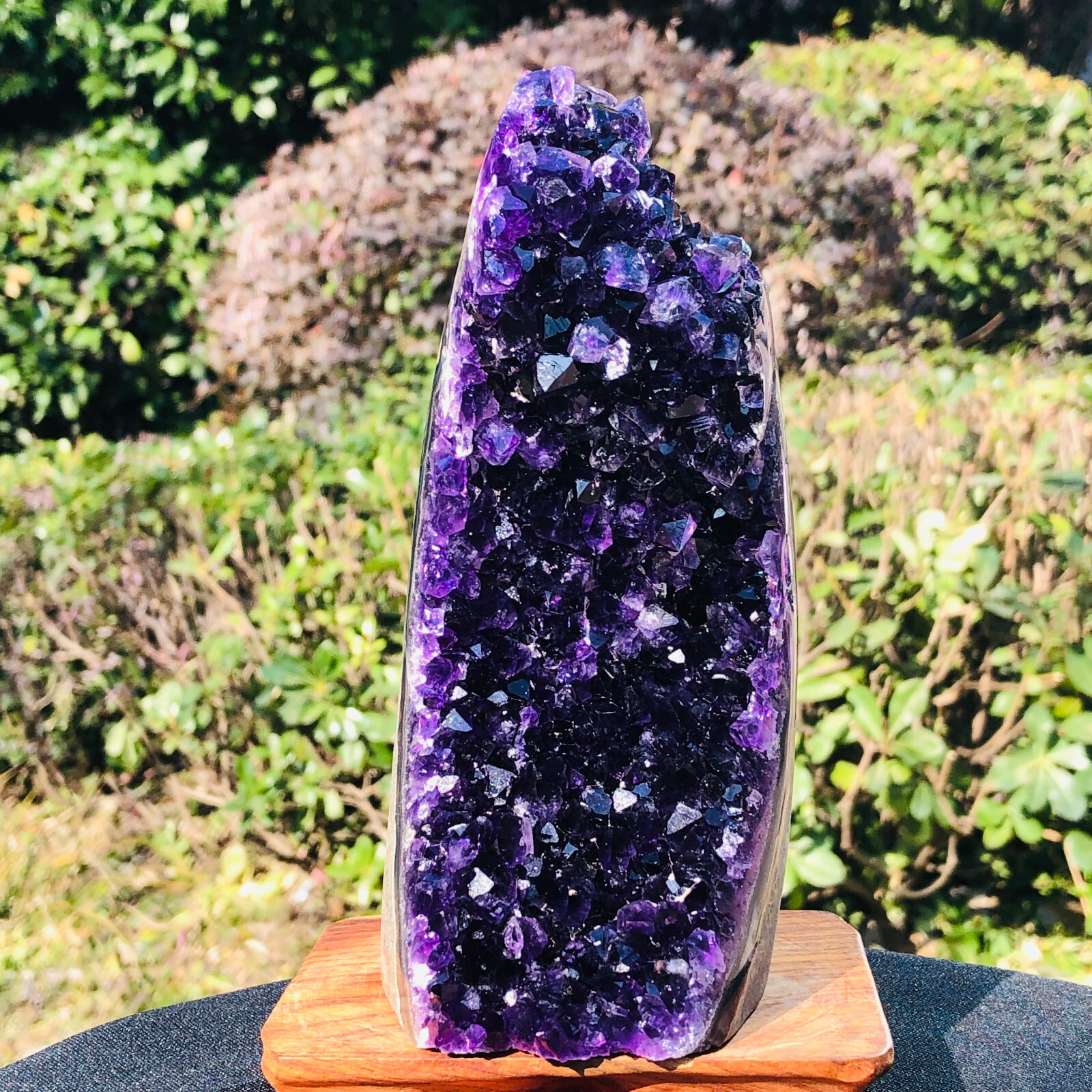 1100g Natural Uruguayan Amethyst Cluster Cave Display Specimen for Healing