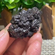 Rare Prophecy Stone Pseudomorph Hematite Goethite after Marcasite Egypt 40g A80