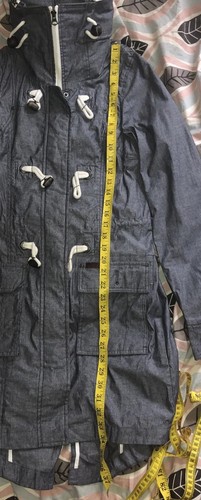 Dreimaster Ladies Blue Grey Cotton Anorak XS - Picture 3 of 12