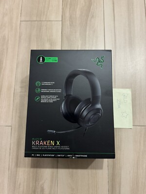 Razer Kraken  X Wired Gaming Headset for PC  Brand New In Box