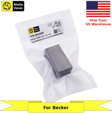 Carbon Vanes 90134700007 WN124-120 for Becker DT/T/VT 3.16/4.16 63*35.5*4mm 7pcs