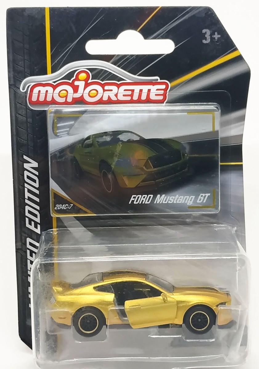 Majorette Ford Mustang GT Series 9 Black / Gold 1:64 (3