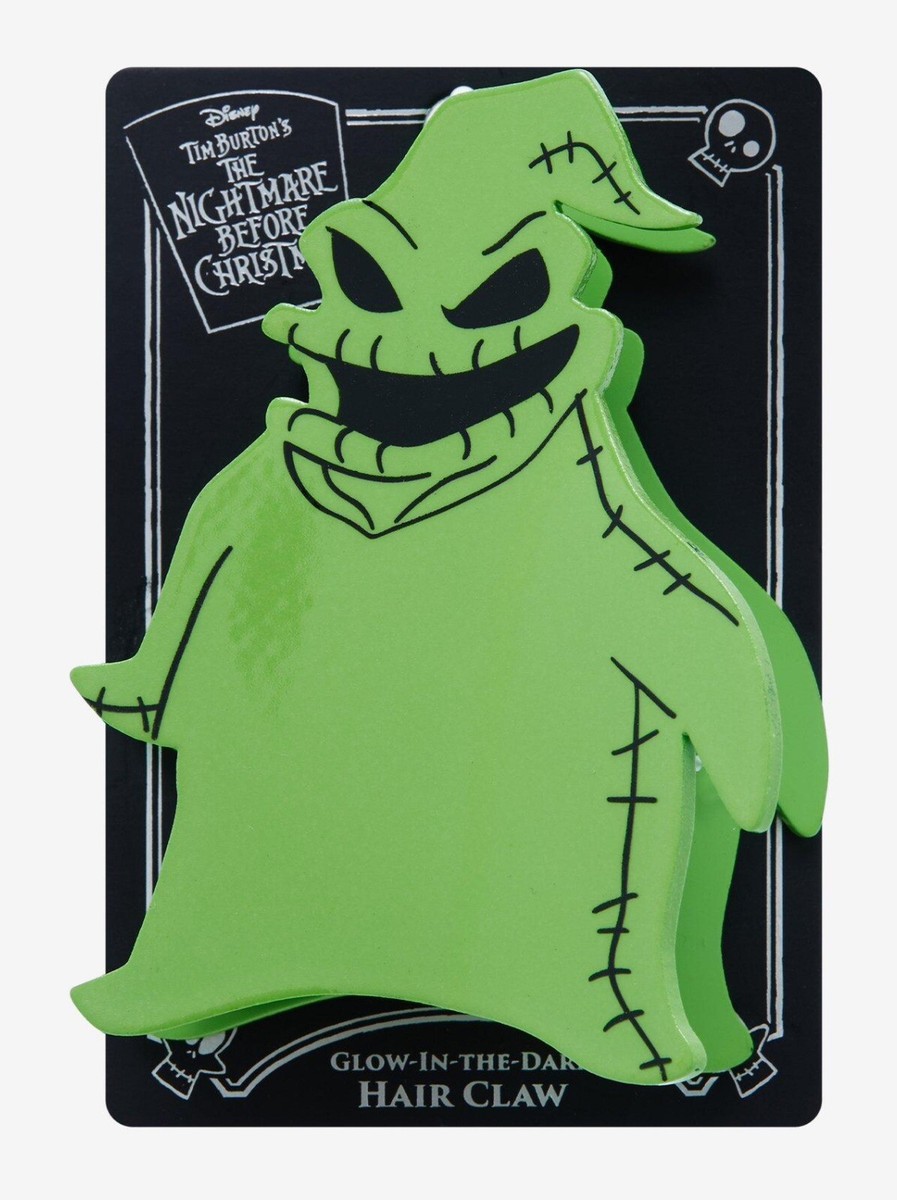 NEW OOOGIE BOOGIE Glow in the Dark Hair Claw Clip Nightmare  display picture 2