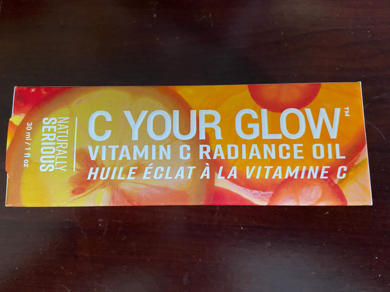 C Your Glow Vitamin C Radiance Oil by Naturally Serious 1 Fl Oz