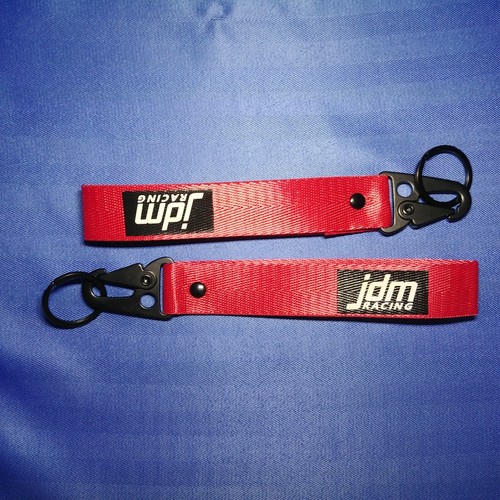 Red/Black Super Trendy Metal Tag Key 