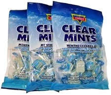 Clear Mints by KC  3.52 oz each ( 3 - pack )