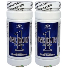 2 x Complete A-Z Multi-Vitamins Mineral 4 Men 100 Tab One-A-Day