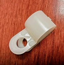 500-pack, 5/16 In. Heyco Nylon Light Duty Cable Clamp in Natural color [270-400]