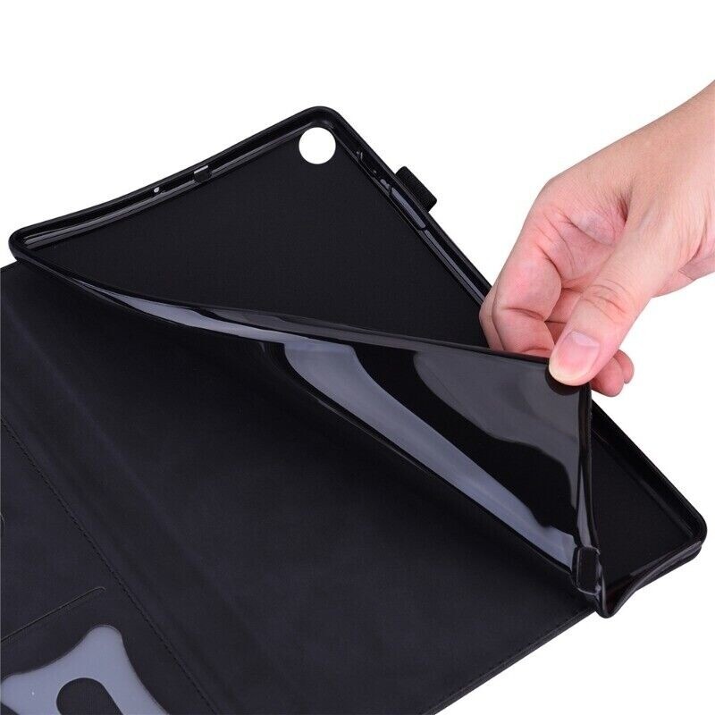 Custodia Flip In PU Con Stand Per IPad 5a 6a 7a 8a 9a 10a 11a Gen Pro 11 M4/M5