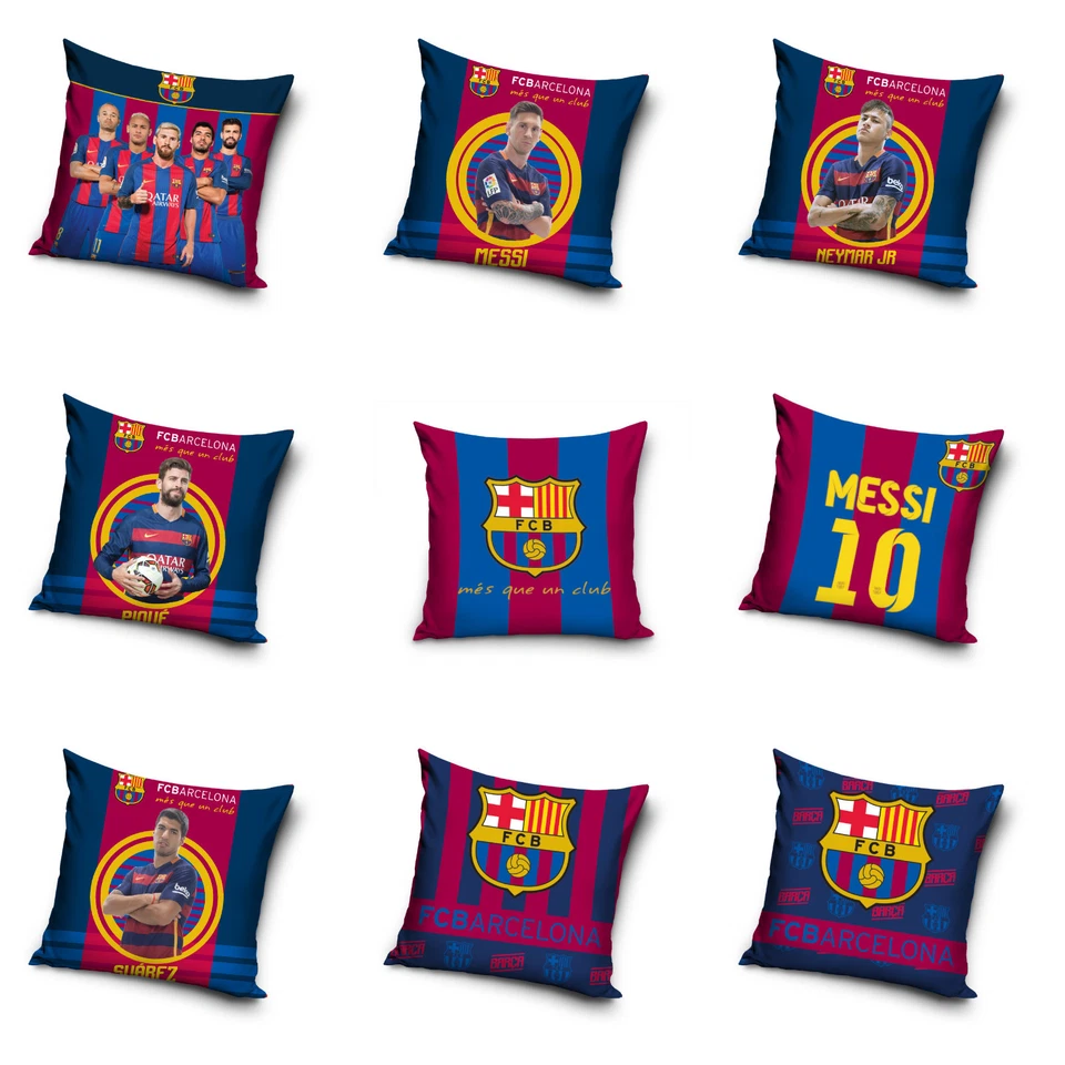 FC Barcelona Kissen Dekokissen Zierkissen Pillow 40x40 cm