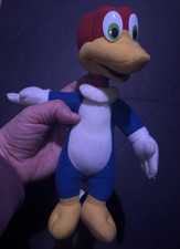 Vintage Character Woody Woodpecker Plushies stuffed Animal Cartoon Classic 