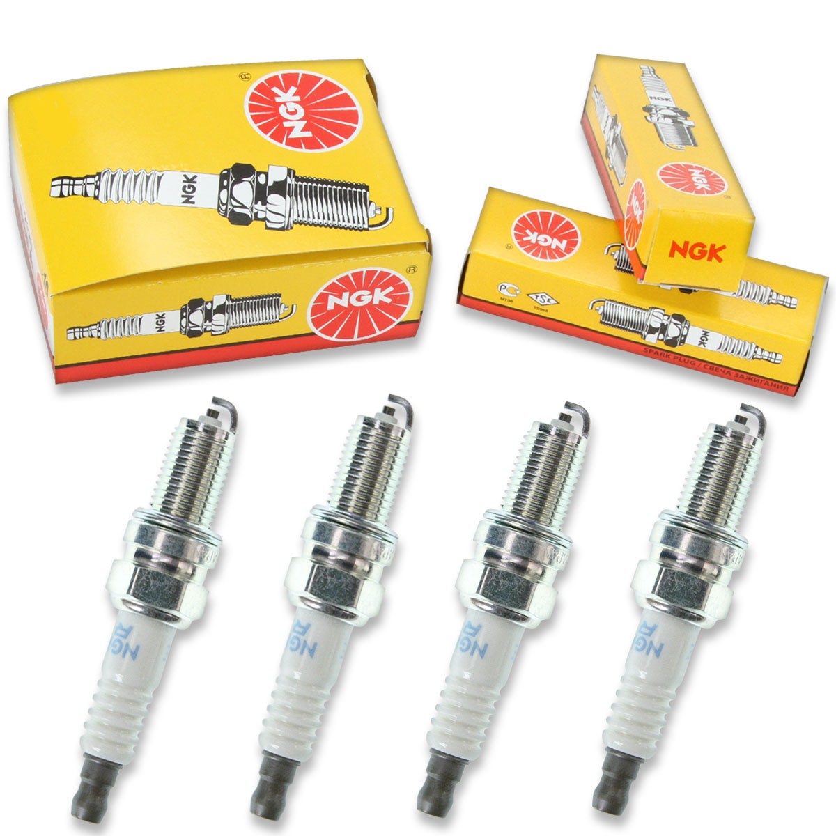 4pcs 2010 Can-Am Spyder RT SE5 NGK Standard Spark Plugs 998cc 60ci Kit Set xm