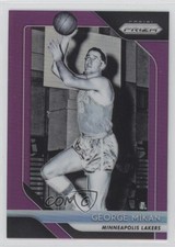 2018-19 Panini Prizm Purple Prizm 14/75 George Mikan #285 HOF 0kr0