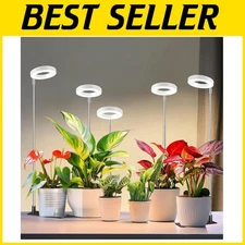 Versatile Indoor Plant Grow Light – 48 LEDs, 3 Color Modes, Height Adjustable