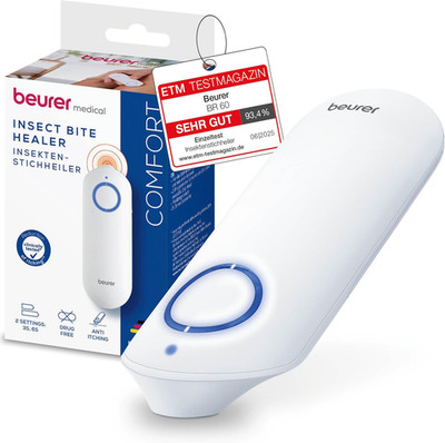 Beurer Bitex Original Insektenstichheiler BR 60, Mückenstich Hitzestift Zur Beha