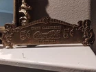 Vintage CASH REGISTER Top Sign, Coca Cola Bottling Company  5¢, Coke Brass
