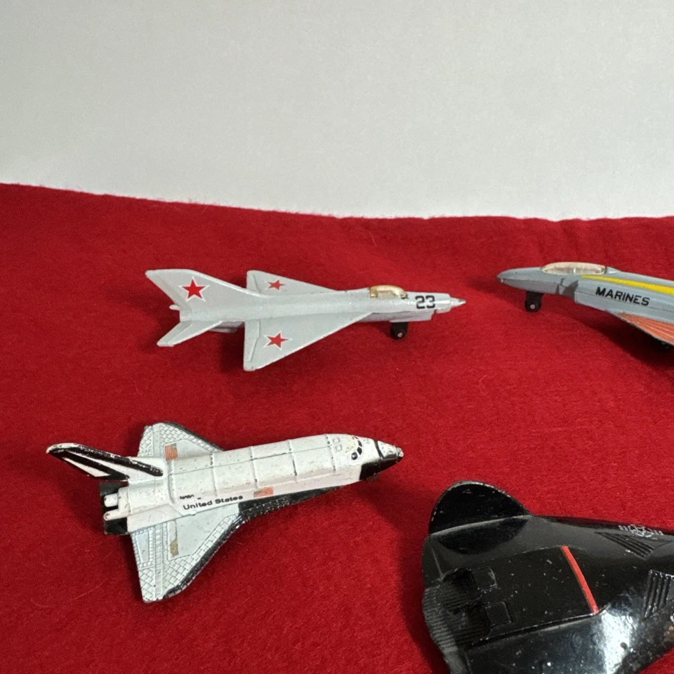 Vintage Plane Lot Diecast 80's SPACE SHUTTLE Lockheed Schabak   Zee Toy 80s NASA - Image 3 of 4