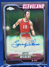 2024-25 Topps Chrome Lenny Wilkens Autographs #TCA-LWI CAVALIERS HOFer 