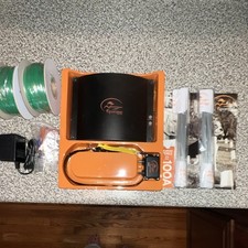 SportDOG SDF-100A In-Ground Dog Fence System Kit w/ Collar, Wire Flags