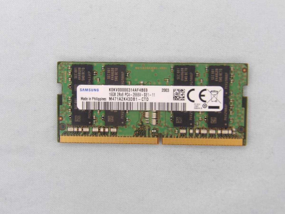 SO-DIMM PC4-21300 (DDR4-2666) Bus Speed DDR4 SDRAM Memory (RAM