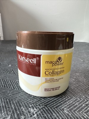 Karseell Maca Power Essence Repair Collagen For Dry Damaged Hair 500ML -1 Pk New