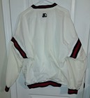 Vintage Starter Chicago Bulls Jacket Mens XXL Pullover Windbreaker Coat Lined — photo 2