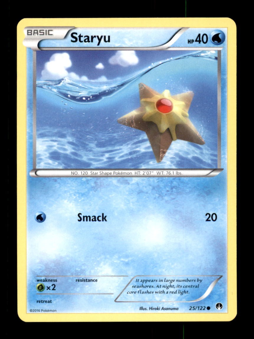 STARYU 25/122 C BREAKPOINT POKEMON LP