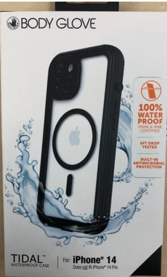 Body Glove Tidal Waterproof Case w/ Magsafe for Apple iPhone 14 - Black