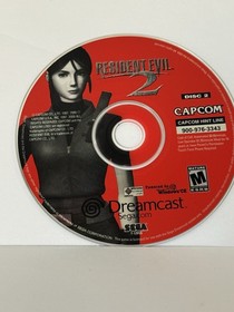 Resident Evil 2 (Sega Dreamcast 2000) Complete With Manual