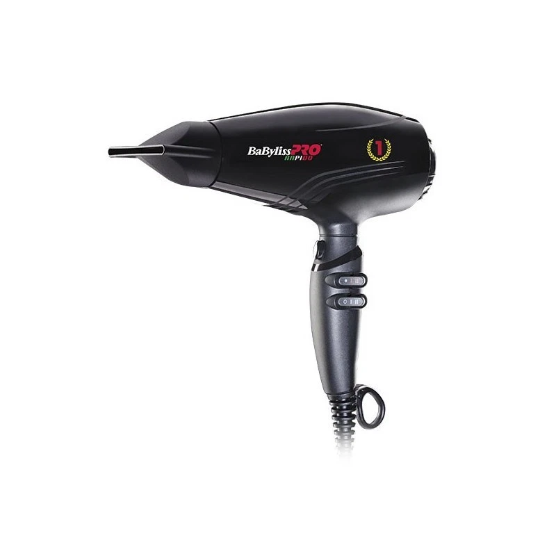 Babyliss Pro Sèche-cheveux ionique Rapido 2200W Ionic Dryer Professional Noir - Photo 2/4