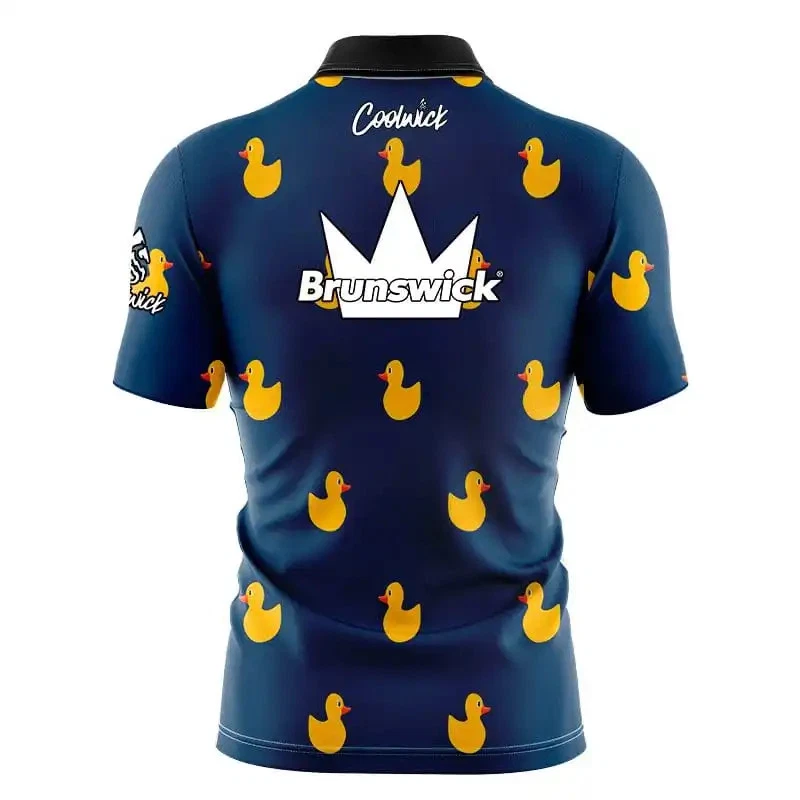 Brunswick Rubber Duck Fast Track CoolWick Bowling Jersey