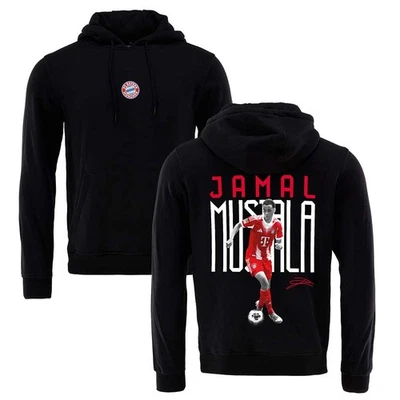 Kinder Hoodie Musiala schwarz Nr. 10 FC Bayern München 54413 Kapuzenpullover