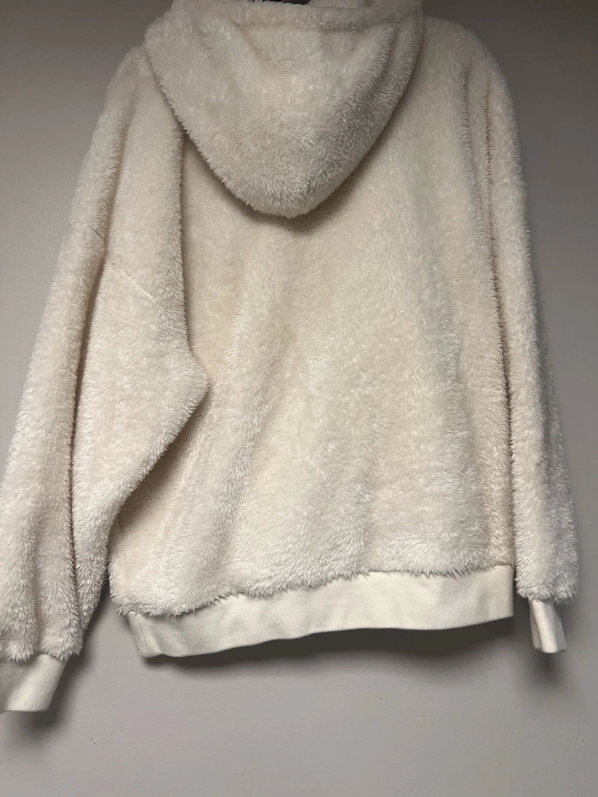 OFF WHITE Felpa con cappuccio pullover UGG taglia L