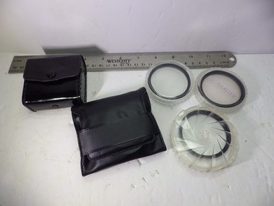 326E4 Lot of Camera Filters 52mm Close up +1,+2 +4, Video ND6, Video FD, UV, Sky