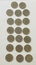King George VI Half Crown Coins 1948 To 1951 Lot (22 Coins)