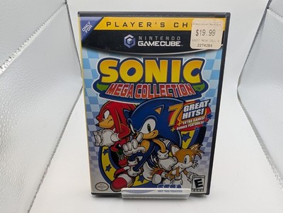 Nintendo GameCube Sonic Mega Collection Player's Choice Complete with Manual CIB