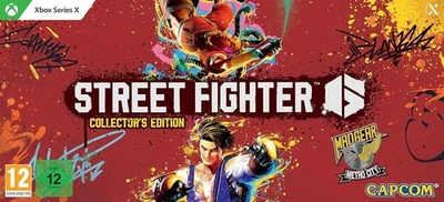 Street Fighter 6 Collector Edition Figures Artbook Diorama Board XBox Series X