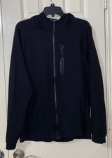 Member's Mark - Men's - Everyday Full Zip Hoodie - Black - Medium