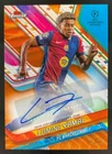 2024-25 Topps Finest UEFA Lamine Yamal Auto Orange Wave Refractor #5/25