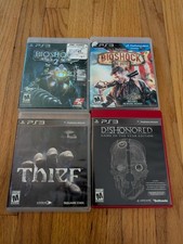 Ps3 Lot Bioshock 2 Infinite Dishonored Game Of The Year edition Thief Games Fps