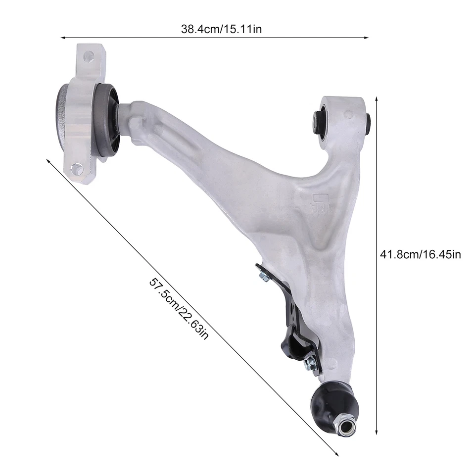 Brazo de control de suspensión inferior delantero izquierdo para tracción trasera Infiniti Q70 M56 M35h 11-19 NUEVO Foto 2 de 4