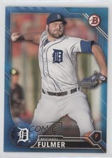2016 Bowman Prospects Blue 15/150 Michael Fulmer #BP91 0q3