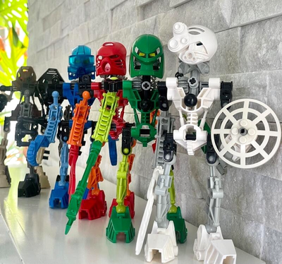 Bionicle Toa Mata: 8531 , 8532 , 8533 , 8534 , 8535 . Complete