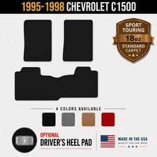 Avery Sport Touring Front Rear Runner Floor Mats For 1995-1998 C1500 2mc