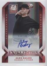 2013 Elite Extra Edition Aspirations Die-Cut Signatures /100 Alex Balog Auto 0m0
