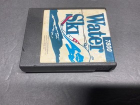 Atari  7800  Water Ski Game and Manual  by Froggo  Games Tested