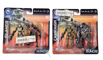 2 Halo 2 Mini Series 2 Slayer Campaign Joyride Studios 2 Pack New Bungie Rare