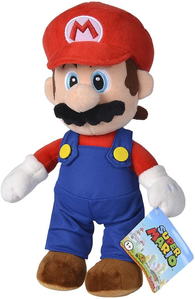 SUPER MARIO Plschtier GROSS 30cm Original NINTENDO SIMBA TOYS Wii Kart 5090₽