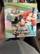 2025 Topps Chrome DISNEY Mega Box New Factory Sealed Mickey Mouse